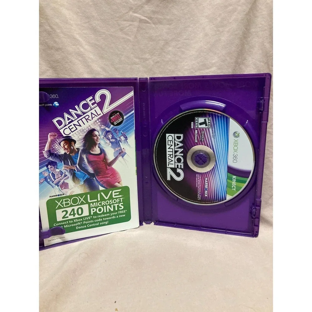 Dance Central 2 (Microsoft Xbox 360, 2011) CIB